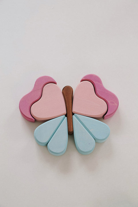 Butterfly Puzzle Block