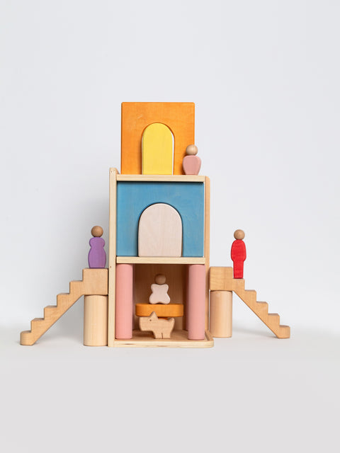 Multi-floor block set