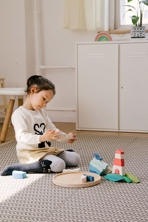 Lighthouse Puzzle Block