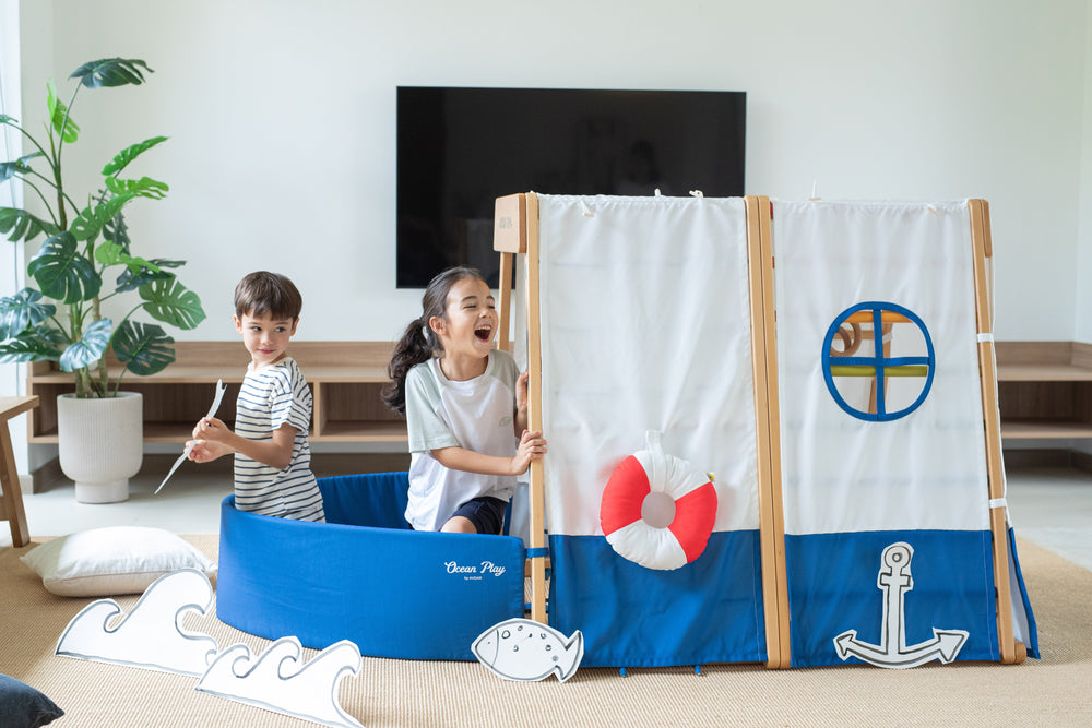 Ocean play tent
