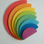 The display of rainbow Semicircle