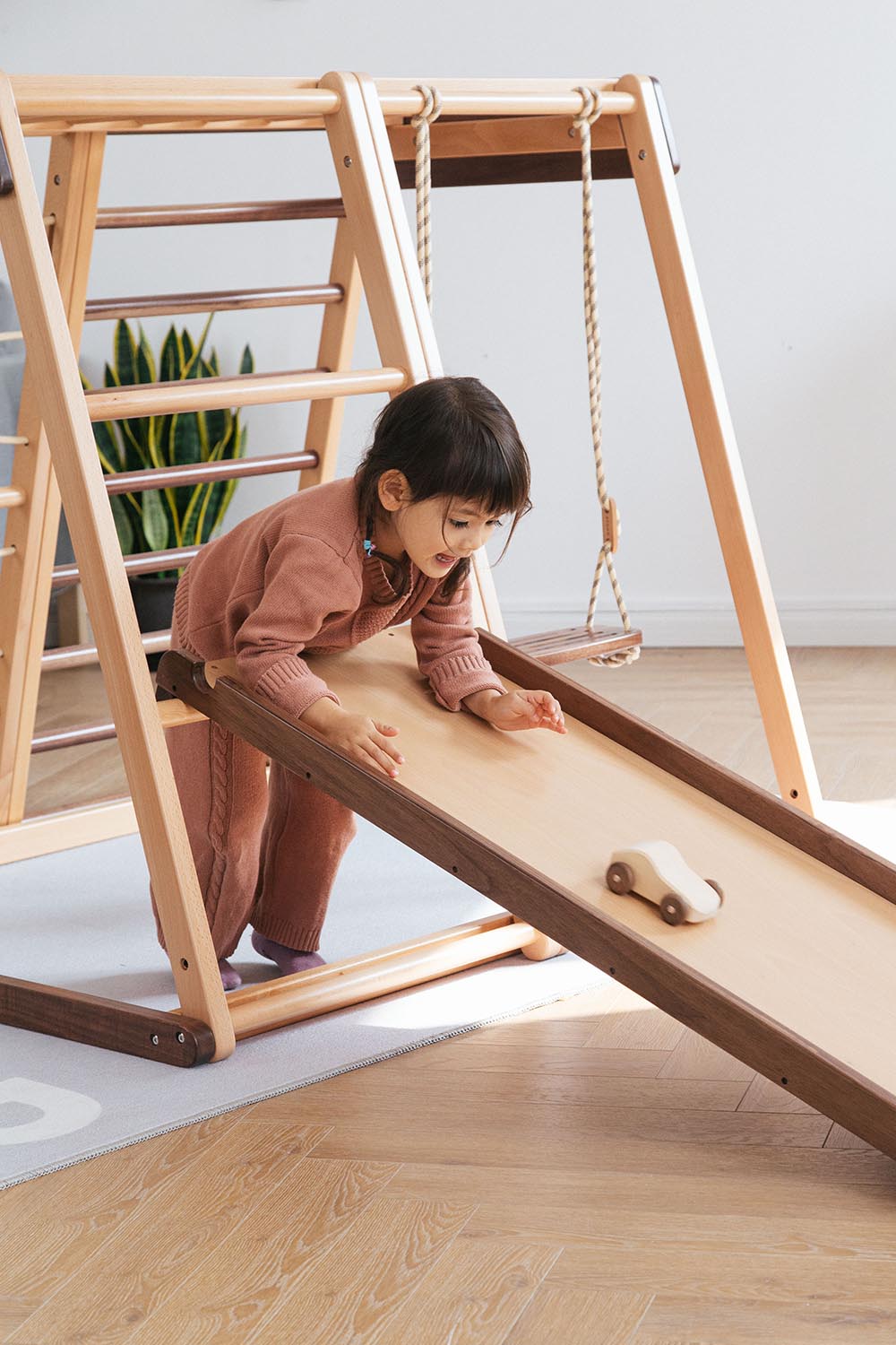 Walnut Climber Set