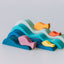 A set of blocks featured in sea and fishes