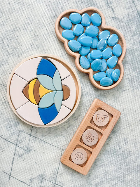 Bee Puzzle Block