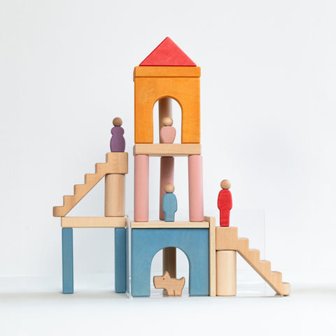 Multi-floor block set