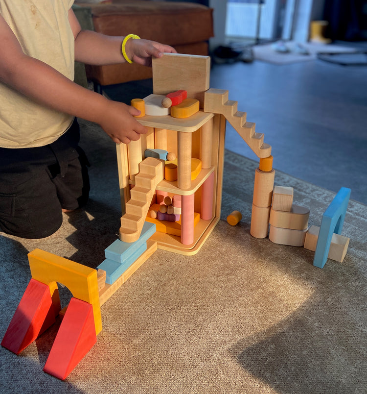 Buildings Sort Discovering endless possibilities with the AVDAR Multi-floor Block Set ...