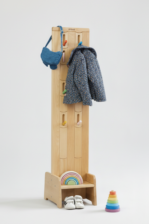 Wooden Rainbow Rack