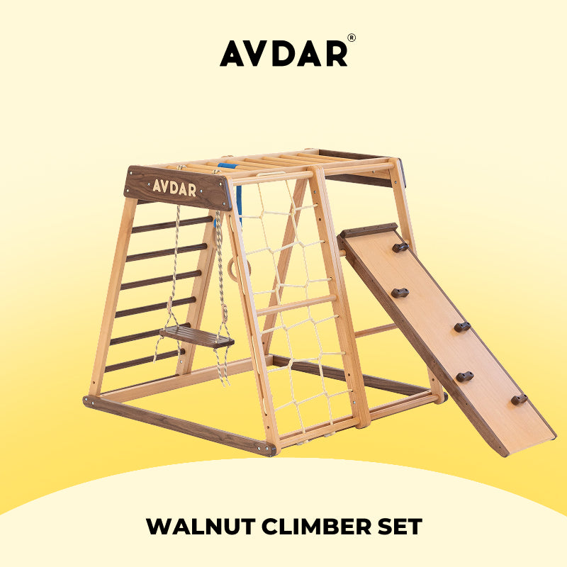 Walnut Climber Set